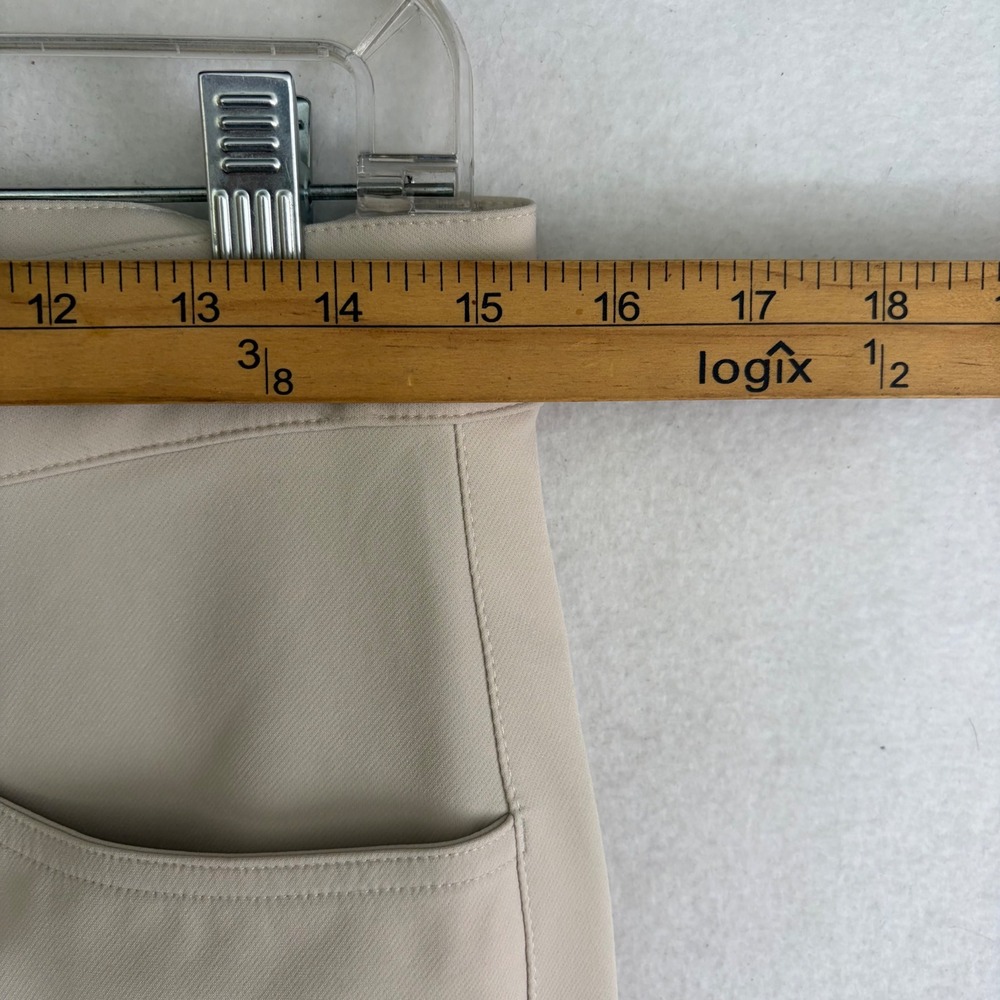 State & Liberty Athletic Fit Pants Mens 31 Beige 4-Way Stretch Chino - Picture 8 of 9